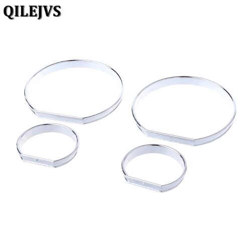 Chrome Gauge Dash Dial Rings Bezel Trim Speedometer AC M-Tec