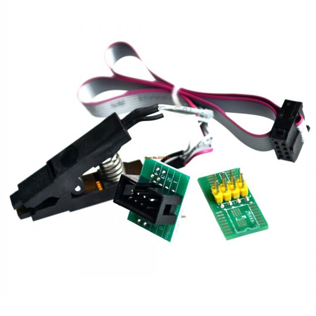 update version SOIC8 SOP8 Test Clip For EEPROM 93CXX / 25CXX