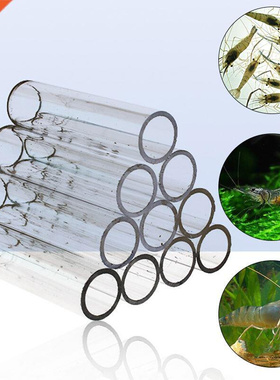 3/6 Tube Fish Tank Transparent Shelter Aquarium Pipe Fish Sh