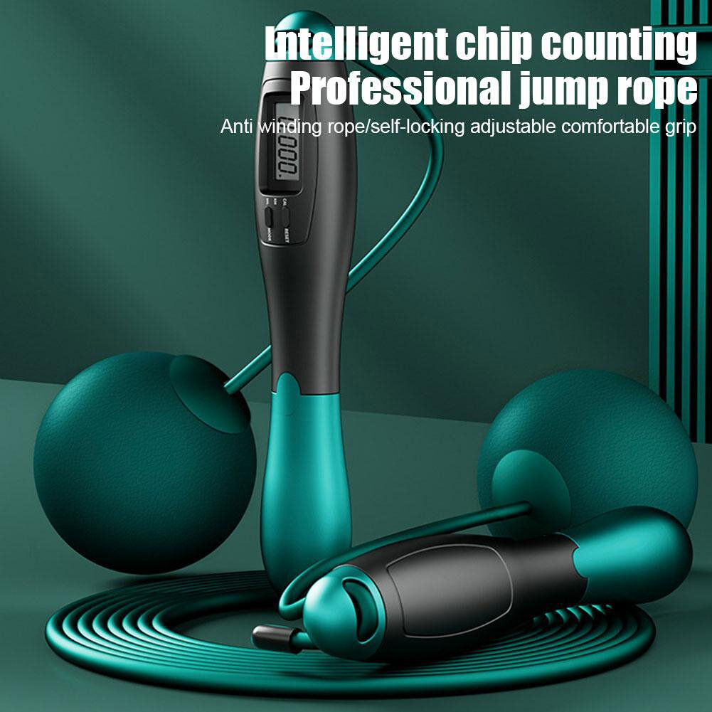 Electronic Jumping Rope Counting Speed Skipping Counter