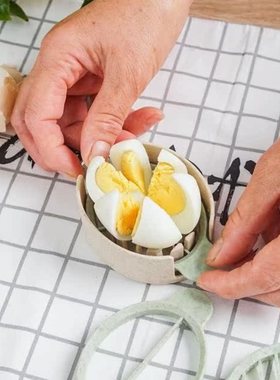 Egg Slicer Sectioner Multifunction Kitchen Cutter Mold Flowe