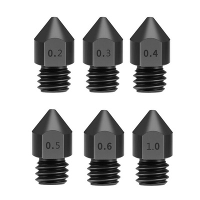 1 Piece Steel Nozzles 3D Printer Parts Reprap MK8 Hardened S