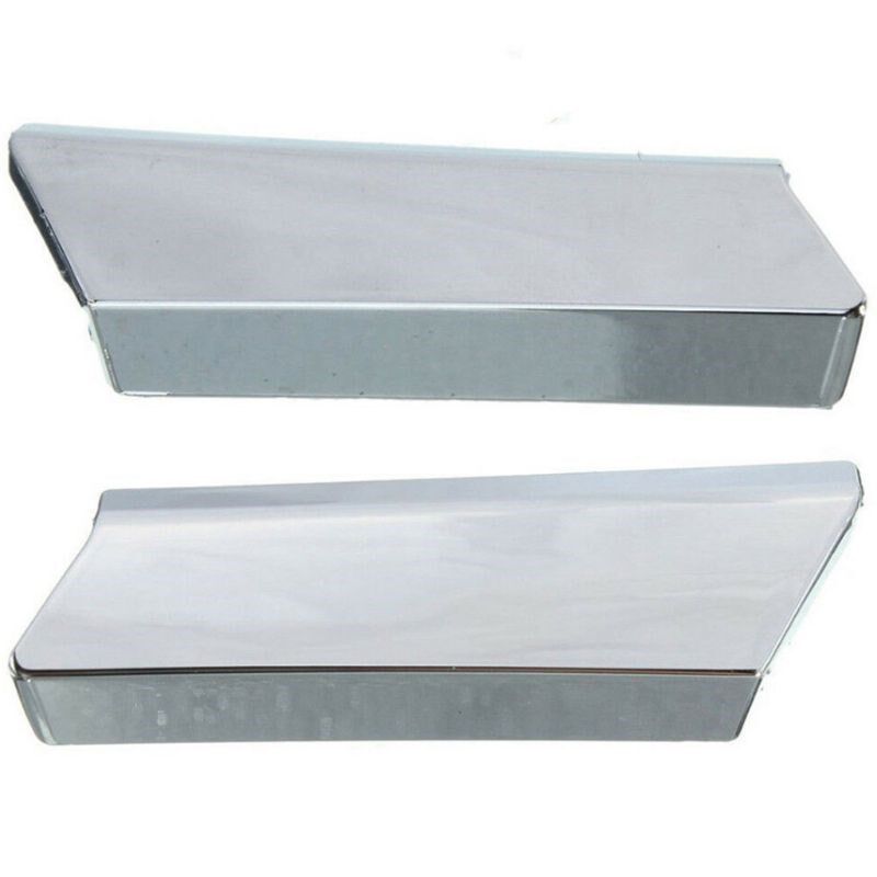 Car Headlight Washer Nozzle Cover Chrome Right and Left Fit