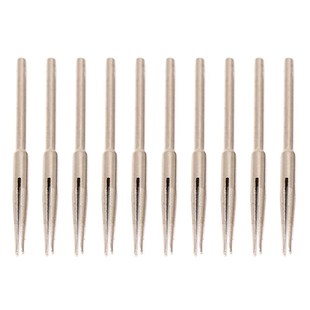 7XEA Split Mandrels Sandpaper Clamp Abrasive Holder Clip Rod