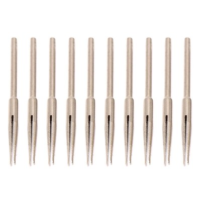 7XEA Split Mandrels Sandpaper Clamp Abrasive Holder Clip Rod