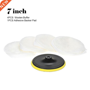 5PCS Car Polishing Wool Buffers Waxing Buffing grinding Kit