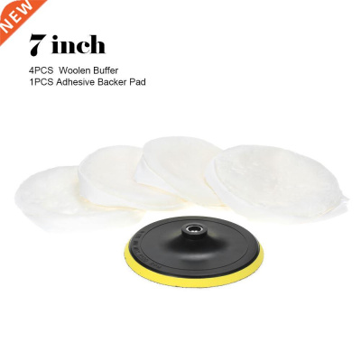5PCS Car Polishing Wool Buffers Waxing Buffing grinding Kit