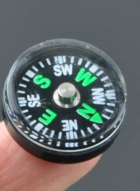 12 Pcs/Set 20mm Small Mini Compasses for Camping Hiking Trav