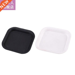 7cmx7cm Plastic plant grow pot trays Black white Flower nurs