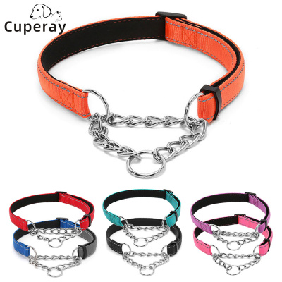 Stainless Steel Chain Martingale Collar - Stainless Steel