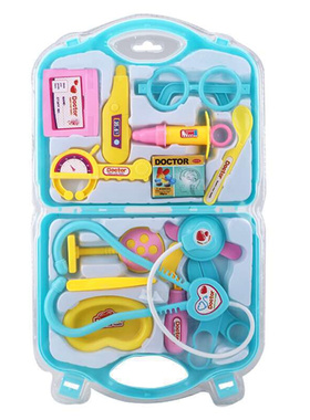Children's doctor toy set dog dental care儿童医生玩具套装跨