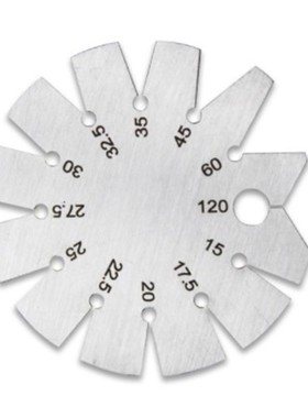 Stainless Steel Bevel Gauge Angle Protractor Range 15 Degree