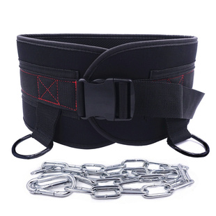 Gym Weight lifting Belt with Chain Weights for Crossfit