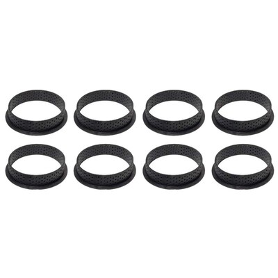 8 PCS Per适用于ated Cake Pan Cutter Round Shape Foam Circle