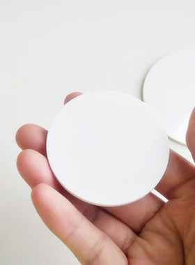 3mm White Acrylic Circle PMMA Sheet Plexiglass Disk Discs
