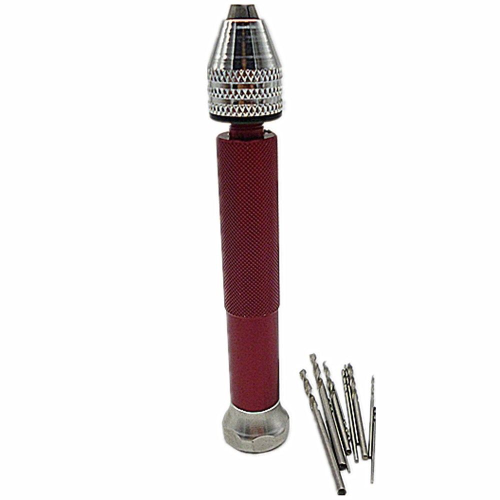 Micro Craft Hand Manual Drill Jewelers Burs Drilling Reamer