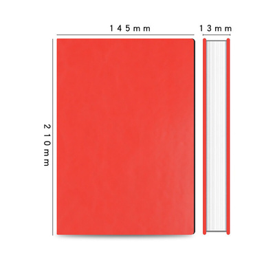 Student PU Notebook A5 Soft Copy Book Student Stationery