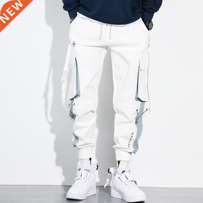 Simple Casual Harem Pants Korean Setwear Hip Hop Harajuku Fa