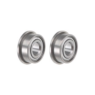 MF104ZZ Flange Ball Bearing 4x10x4mm Shielded Chrome Bearing
