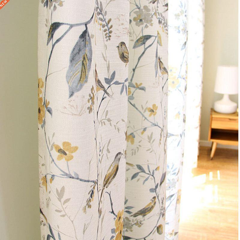 Curtains for Living Dining Room Bedroom New American Pastroa