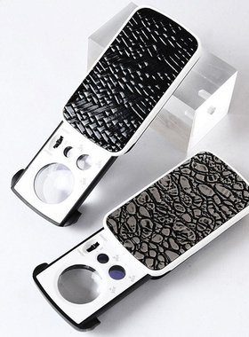 0X 60X 90X Small Handheld Magnifying Glass Portable Foldabl