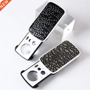 0X 60X 90X Small Handheld Magnifying Glass Portable Foldabl