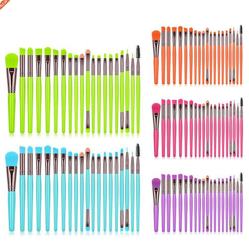 20PCS Docolor Makeup Brushes Set High Quality Professional E
