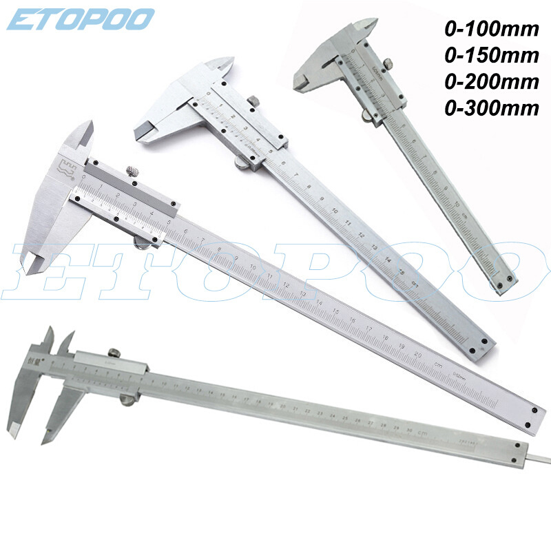 0- 70mm 100mm 150mm 200mm 300mm Mini steel Vernier Caliper跨