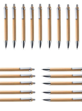Luffa Ballpoint Pen Sets Misc. Quantities Bamboo Wood Writin