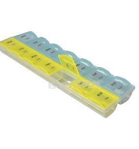 7 Day Style Pill Medicine Kit Tablet Pillbox Organizer Case