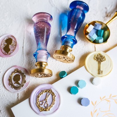 Nordic Wind and Sealing Wax Stamp Invitation Gift Seal Seal