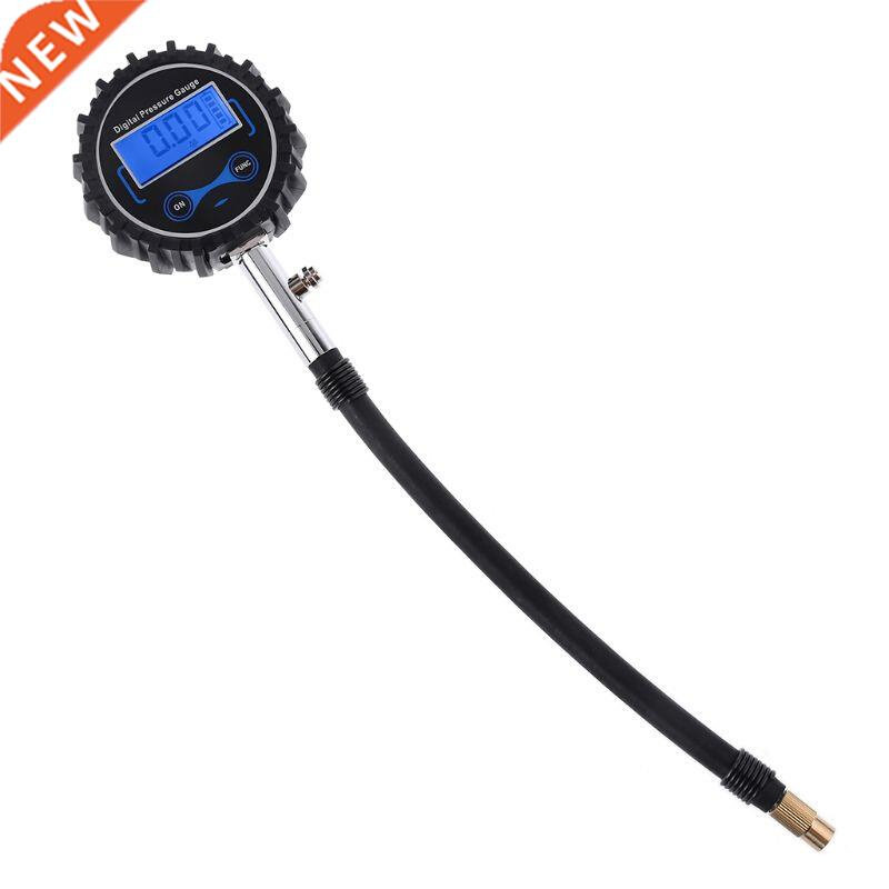 Long Tube Car Tire Tyre Air Pressure Gauge Meter Vehicle Tes