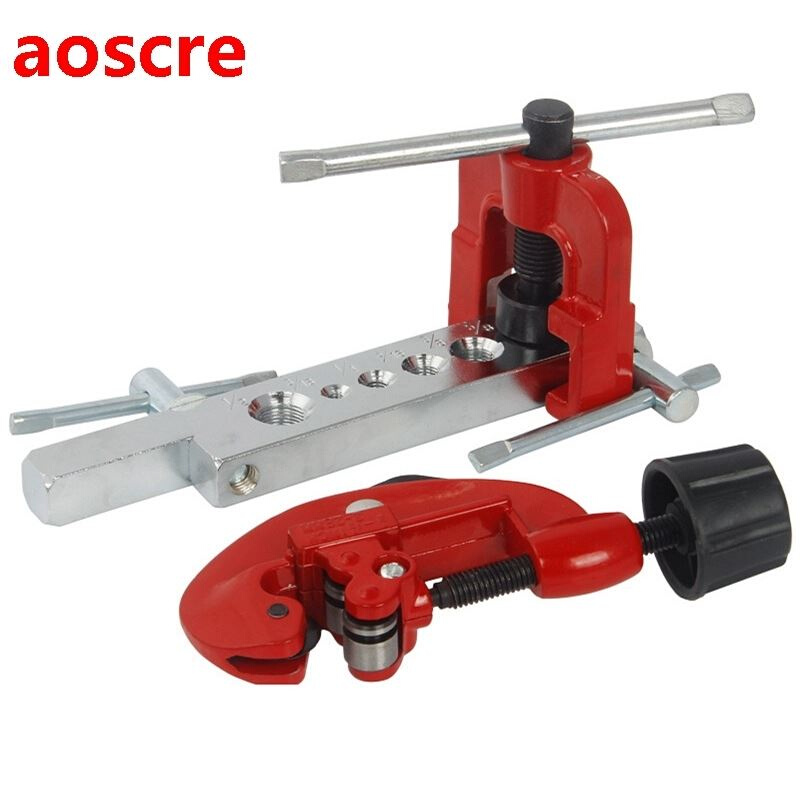 3-28mm Tube Cutter Flaring Tool Kit Manual Pipe Expander Met