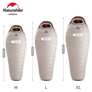 Naturehike Camping Sleeping Bag Winter SnowBird Duck Down