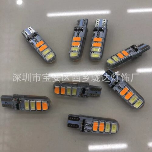 Manufacturer Direct Sale Automobile LED Lamp T10 5630 8smd T
