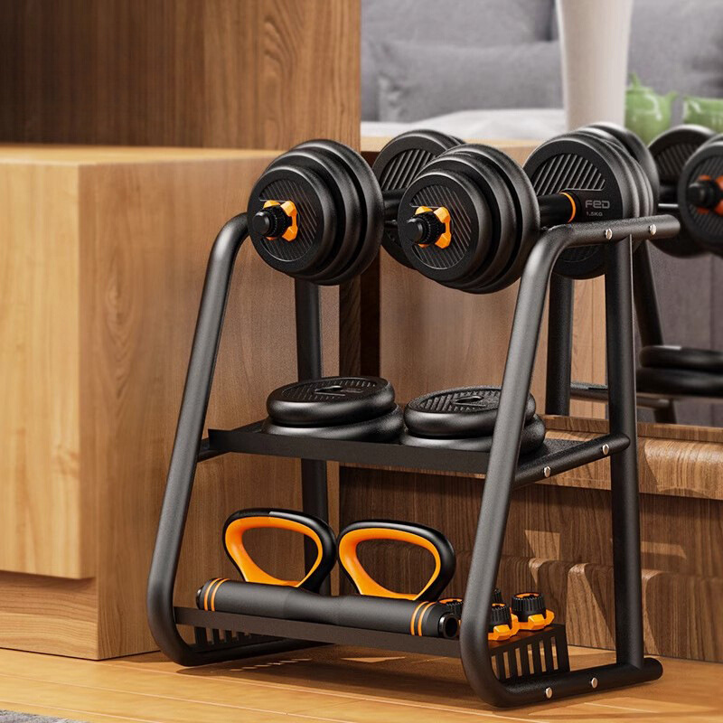 Sleek Dumbbell Consolidation Unit Streamlined Kettlebell