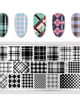 BORN PRETTY Nail Art Stamp Template Nail Stamper Animal Geom