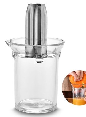 Handhold Orange Lemon Juice Maker Mini Juicer Stainless Stee