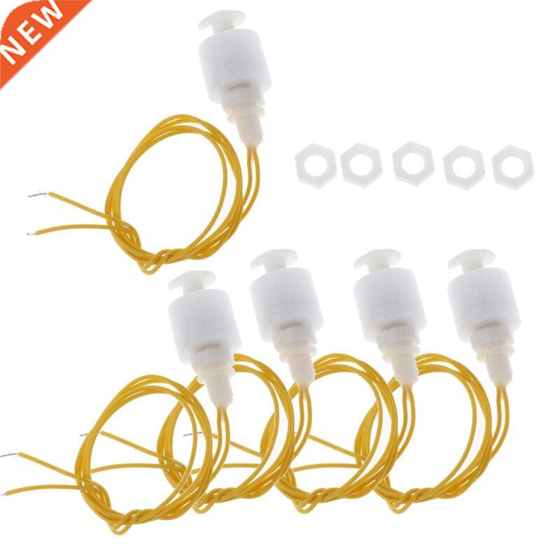 5Pcs Water Level Sensor Vertical Float Switches Flow Measuri