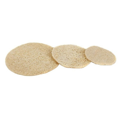 6 Pcs/Set Coasters for Drinks Round Absorbent Loofah Coaster