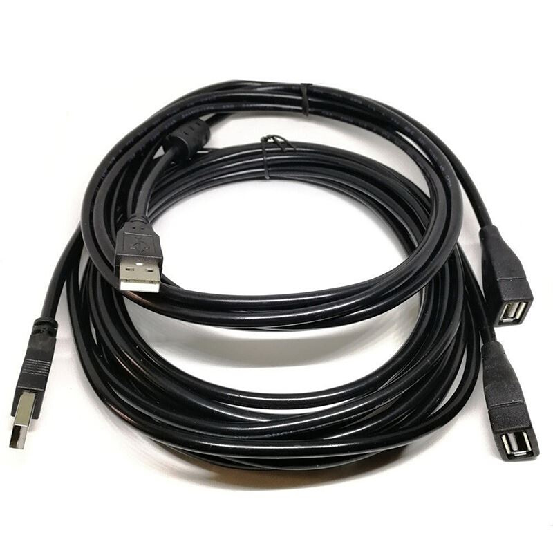 1.5/3/5m USB Extension Cable USB2.0 Data Male To Female Cabl