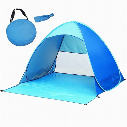 Quick Automatic Beach Tent Outdoor Beach Shade Sun Shelter