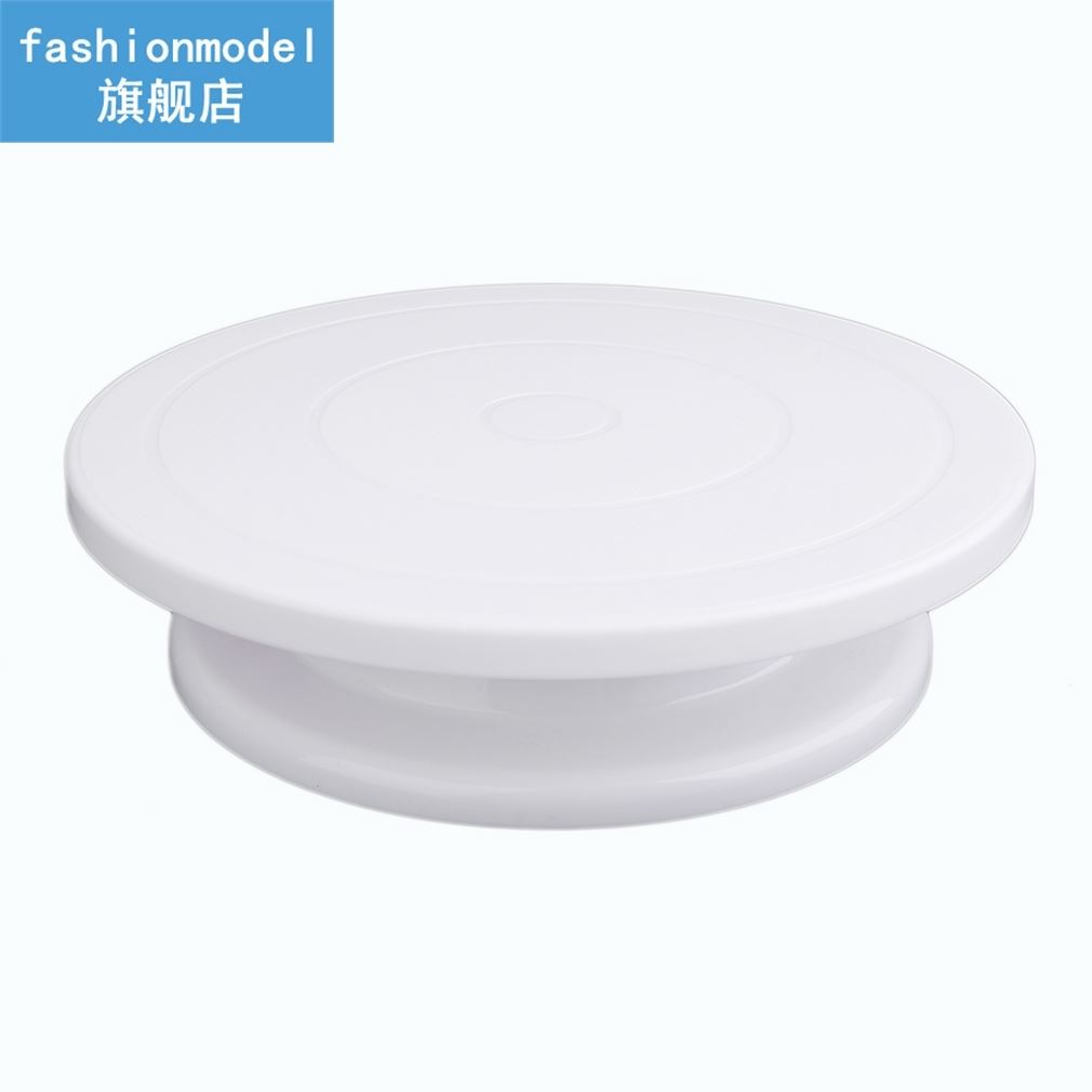 Cake Decorating Plastic Turntable Practical Table Rotating D