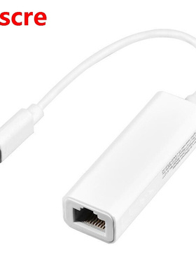 Type C Ethernet Adapter 10/100Mbps Network Card RJ45 Type C
