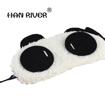 HANRIVER Pearl velvet soft shading sleep patch lovely panda