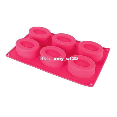 New 6 oval eggshaped silicone jelly pudding mold Soap s