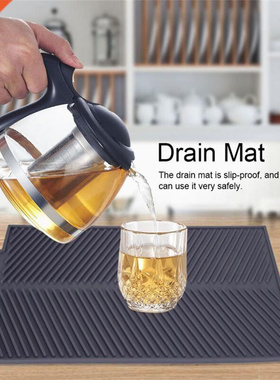 Placemat Coasters Silicone Multicolor Square Premium Heat Re