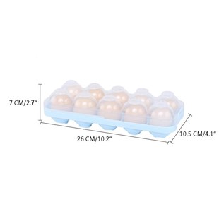 Plastic Slots Holder Box Tray Storage Egg doo Fridge