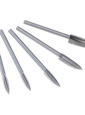 5pcs/set 3mm Shank Wood Carving Engraving Drill Bit Milling