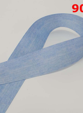 25/38mm NEW 10/20/50/100 yards Jeans Plain coloured ribbon